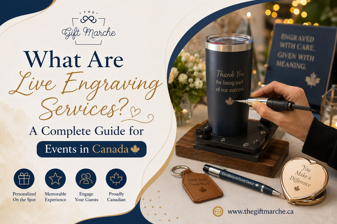 What Are Live Engraving Services? A Complete Guide for Events in Canada