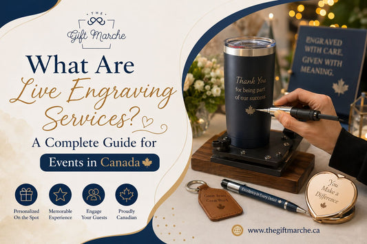 What Are Live Engraving Services? A Complete Guide for Events in Canada