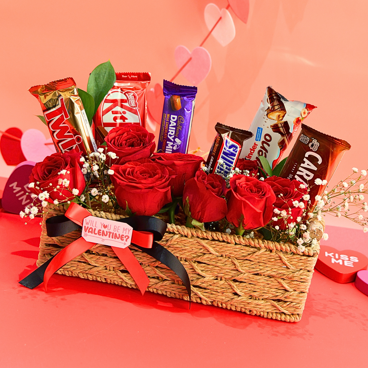 Chocolate Basket Bouquet
