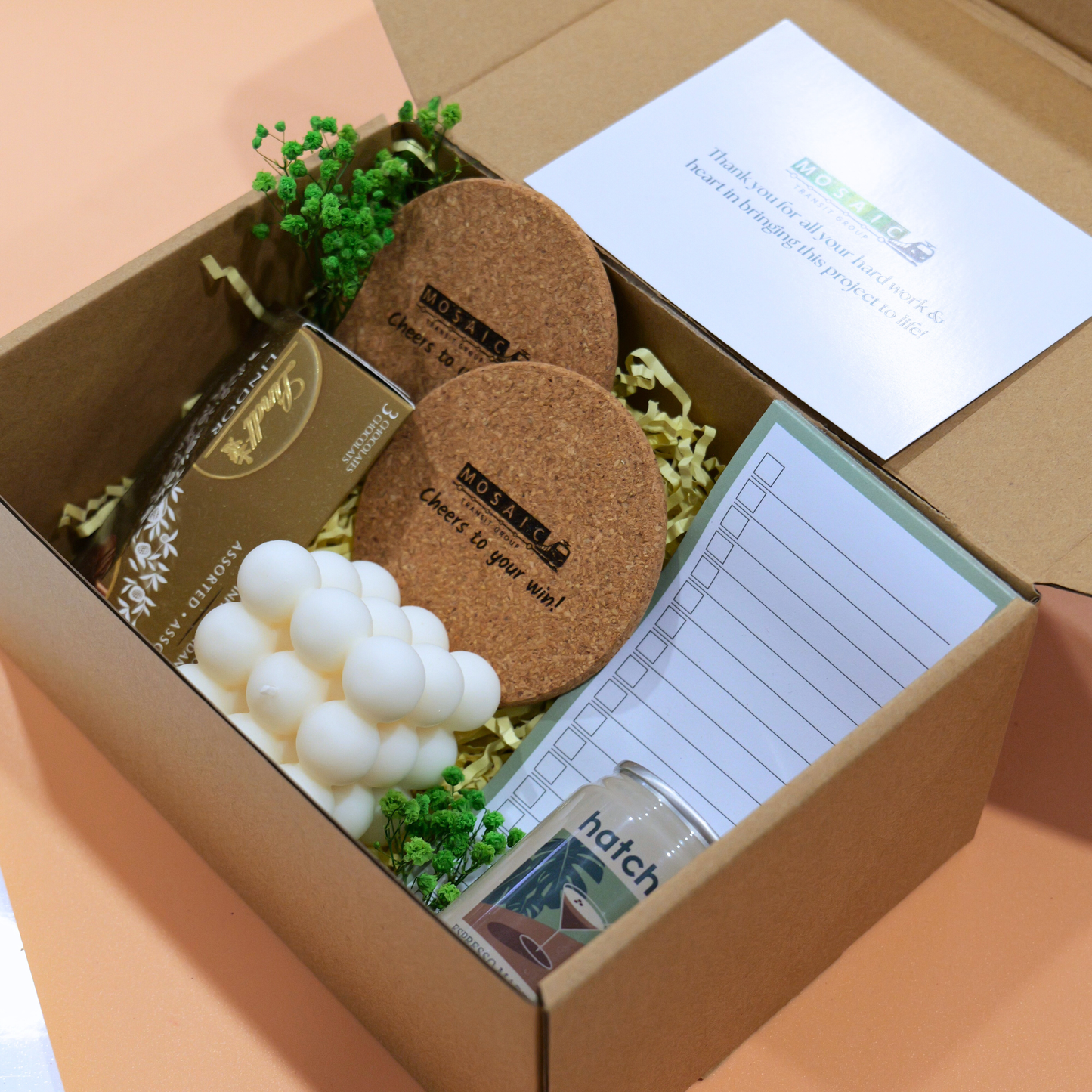 Client Appreciation Hamper - Mosiac Transport