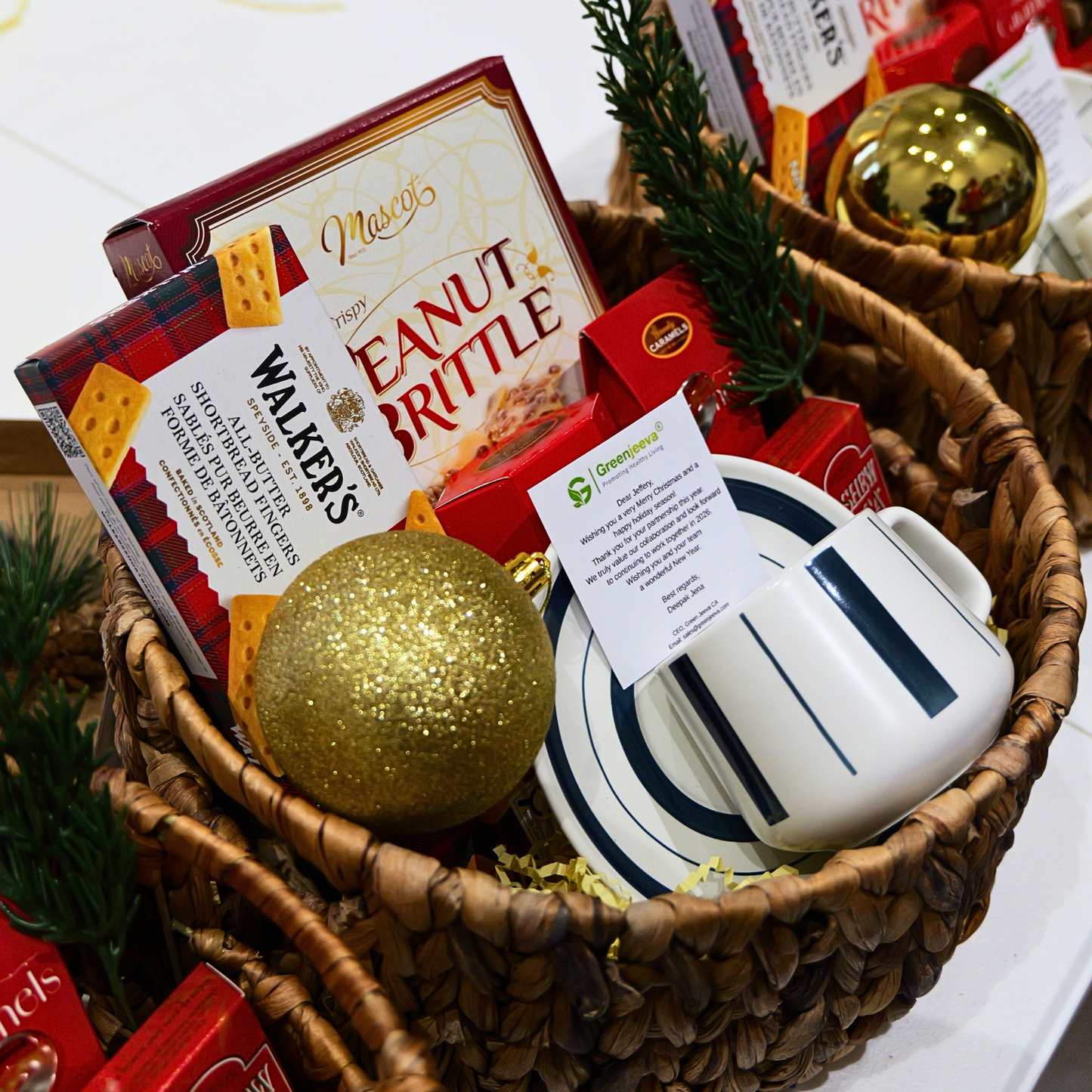 Holiday Hampers for Global Jeeva