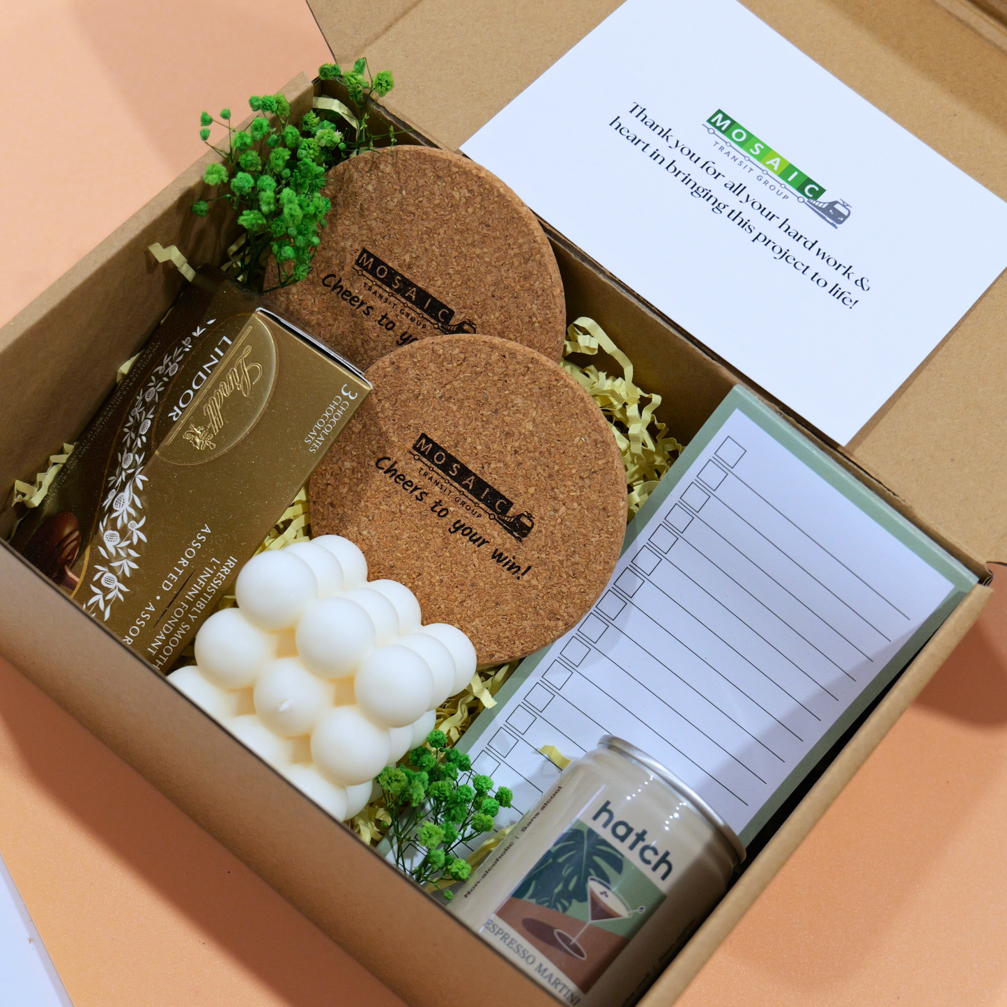 Client Appreciation Hamper - Mosiac Transport