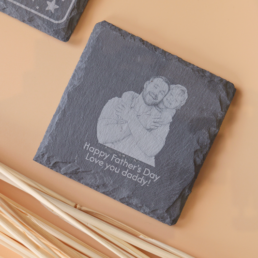 Personalized Photo slate coasters