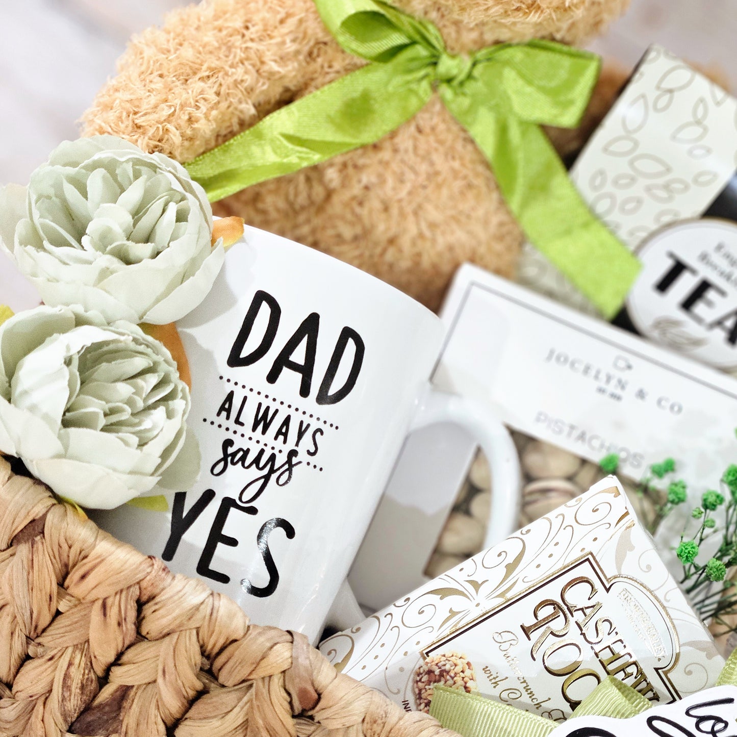 Father's Day Gift Basket | Dad always say yes!