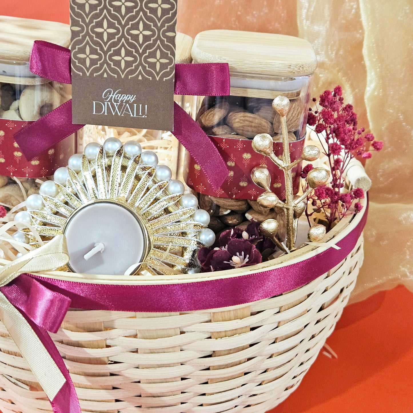 Flower Pot Nut Basket